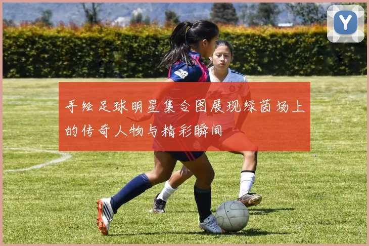 手绘足球明星集合图展现绿茵场上的传奇人物与精彩瞬间